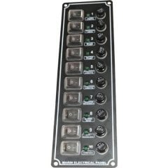 10 ANAHTARLI İZOLELİ DİKEY SWITCH PANEL