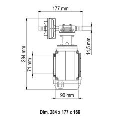 UPX/AC İÇME SUYU TRANSFER POMPASI 220V 10lt/dk