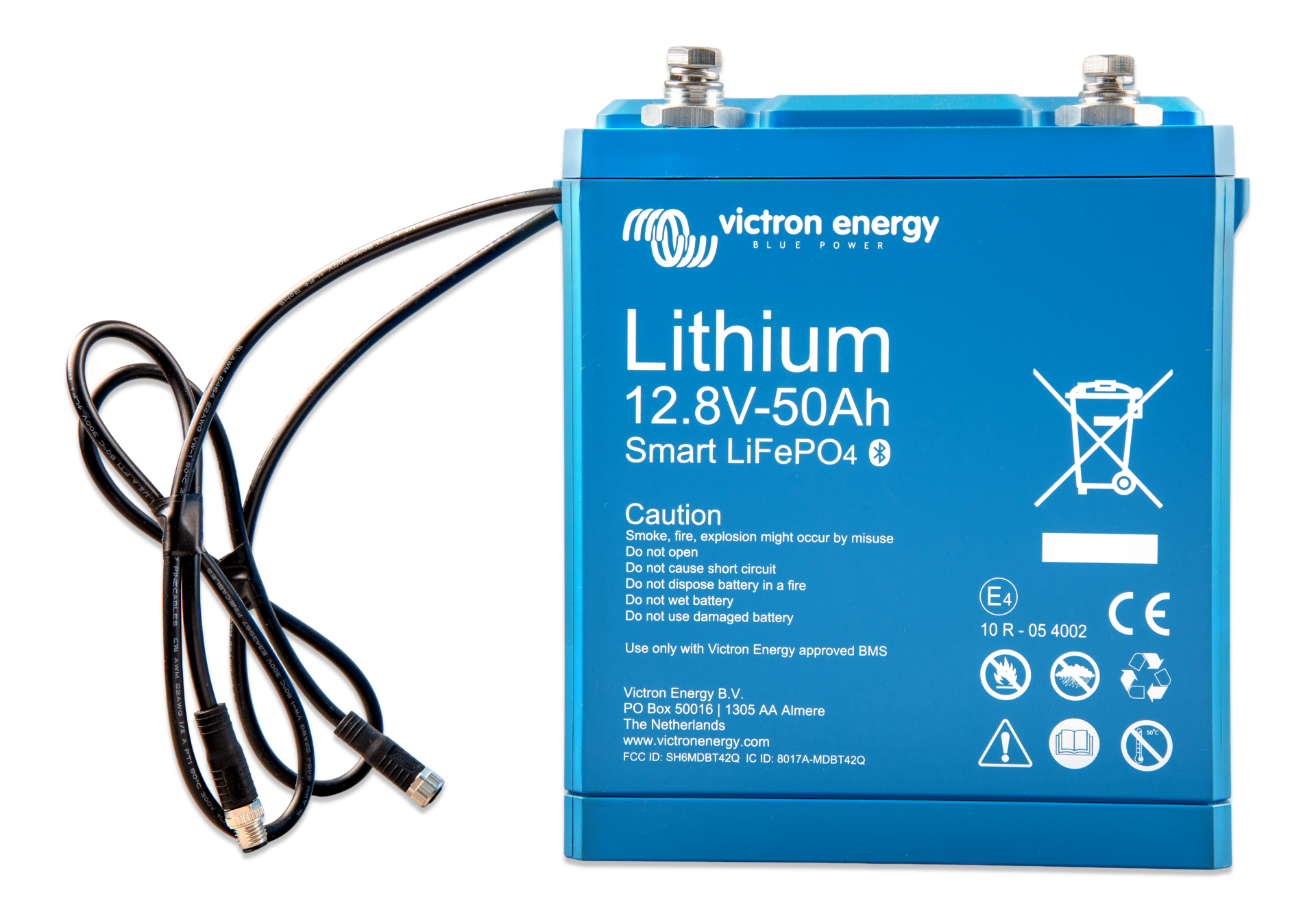 Victron Energy LiFePO4 battery 12,8V/50Ah - Smart BAT512050610