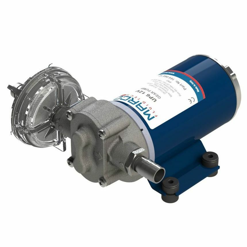 UP6 YAKIT VE SU TRANS.POMP. FİLTRELİ BRONZ PERVANE 26lt/dk 12v