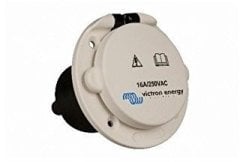 Victron Energy Power Inlet 16A polyamid with cover SHP301603000