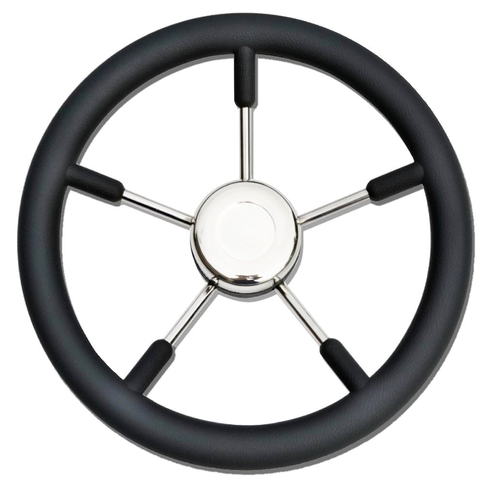 T9B PLASTİK KAPLI SİYAH DÜMEN SİMİDİ  Ø35cm