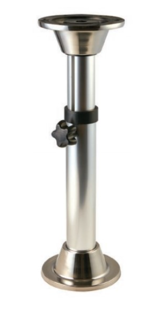 MASA AYAĞI ÜÇ KADEMELİ BEYAZ  32-72 CM