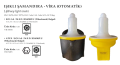VİRA IŞIKLI ŞAMANDIRA OTOMATİK ÇAKARLI SOLASLI