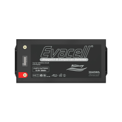 Evacell 12V 300Ah LiFePO4 Batarya