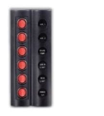 SWITCH PANEL 6 LI OTOM.SİGORTALI,led