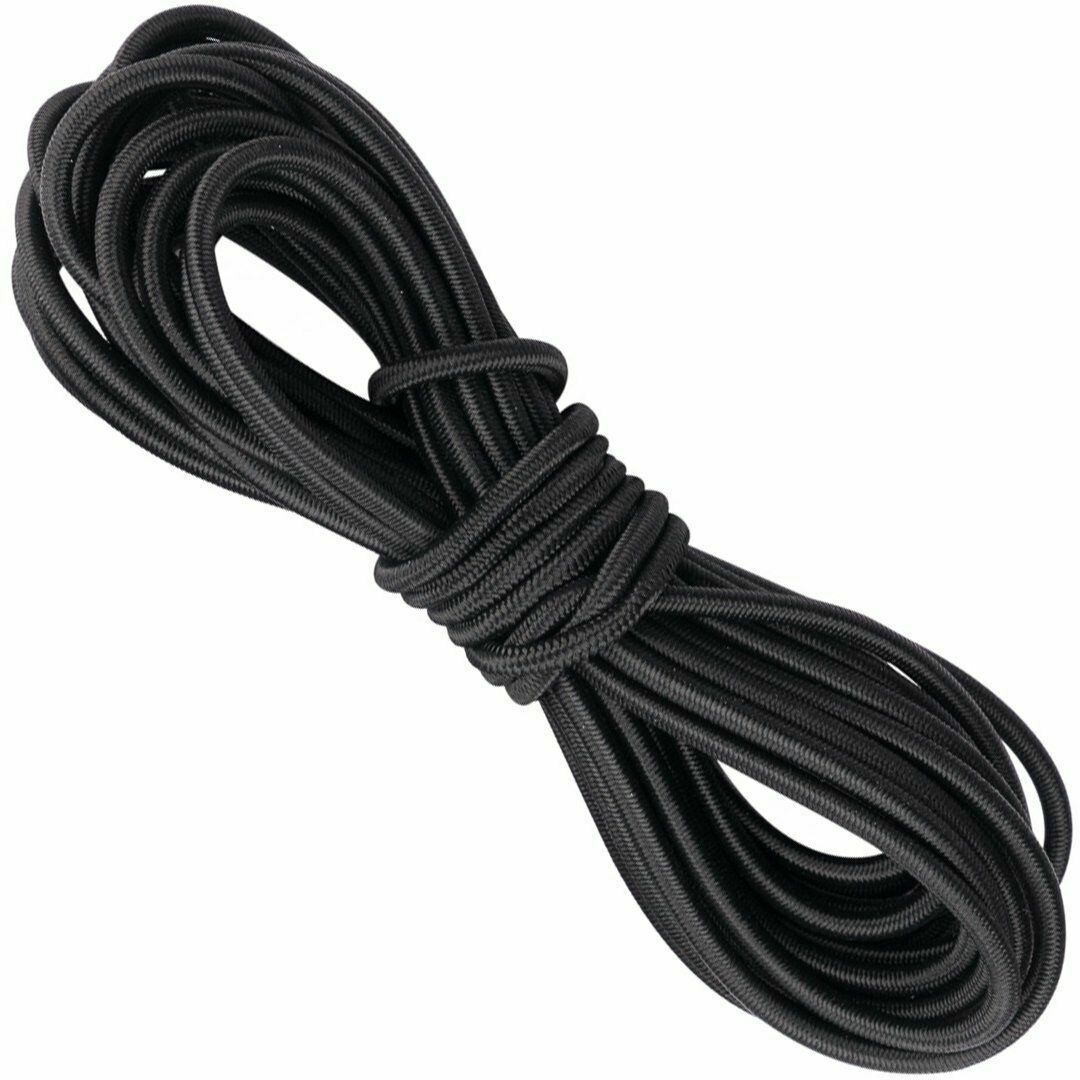 RENKLİ İSKOTA HALATI 08 MM SİYAH