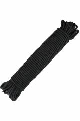 RENKLİ İSKOTA HALATI 10 MM SİYAH