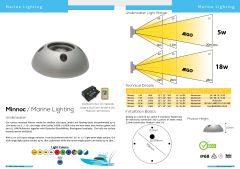 MINNOC 7 W UNDERWATER / 1.120 LM