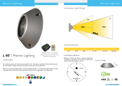 L45° 50 W UNDERWATER / 8.000 LM