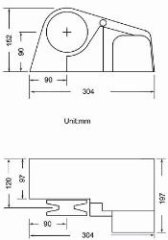 900M PASLANMAZ KAVALETALI IRGAT 6mm 12v