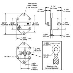 Blue Sea Systems otomatik sigorta Amper: 30A