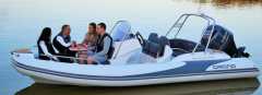 GRAND GOLDEN LINE CRUISERS G580HLF HYPALON OTURMA GRUP KONSOLLU FİBER TABAN ŞİŞME BOT