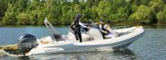 GRAND GOLDEN LINE CRUISERS G580HGLF HYPALON GRANDLUX OTURMA GRUP KONSOLLU FİBER TABAN ŞİŞME BOT