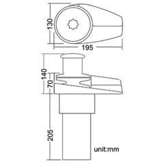 VA600 DİK IRGAT 6mm 12v