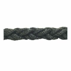 POLYESTER HALAT 8 KOLLU 24 MM SİYAH