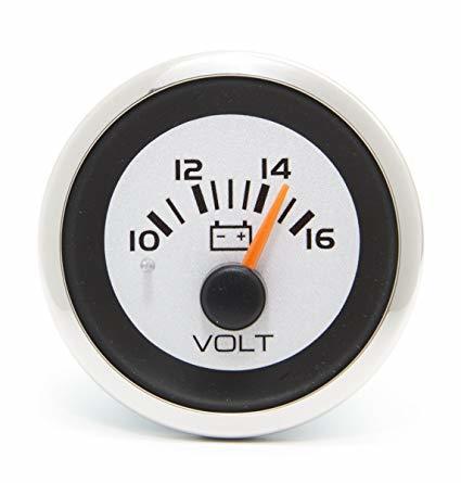 V3 USA ARGENT PRO 10 - 16 V VOLTMETRE