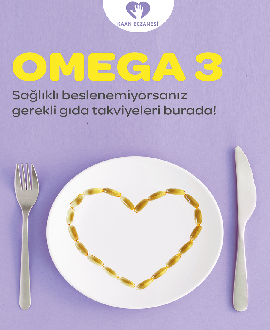 Afiş -  Omega-3 Balık Yağı No:1
