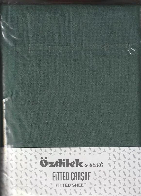 Özdilek Colourist Fitted Çarşaf Zümrüt 100*200