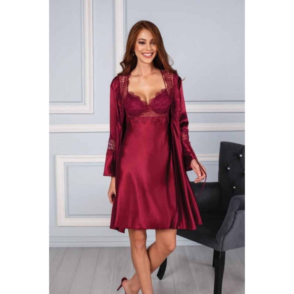 PİERRE CARDİN 6325 BAYAN 6 Lİ TK BORDO M