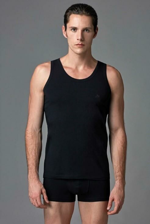 Eros 001 Cotton 2 Li Erkek Askılı Atlet
