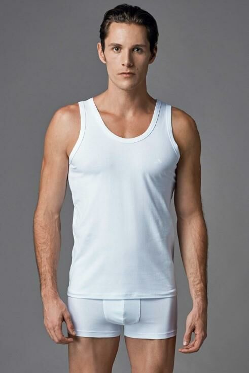 Eros 001 Cotton 2 Li Erkek Askılı Atlet