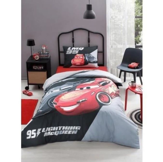 Özdilek Disney Gri Cars LMQ95 Nevresim Takımı