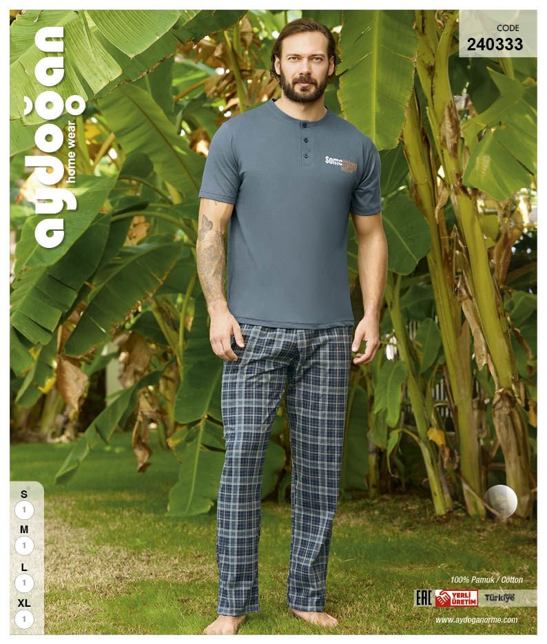 Aydoğan 240333 Erkek Pijama Takım