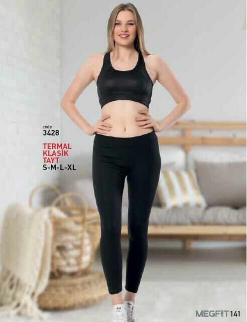 MEGFİT 3428 BAYAN TERMAL KLASİC TAYT