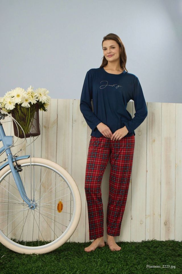 Pijamoni 7600 Bayan Pijama Takımı