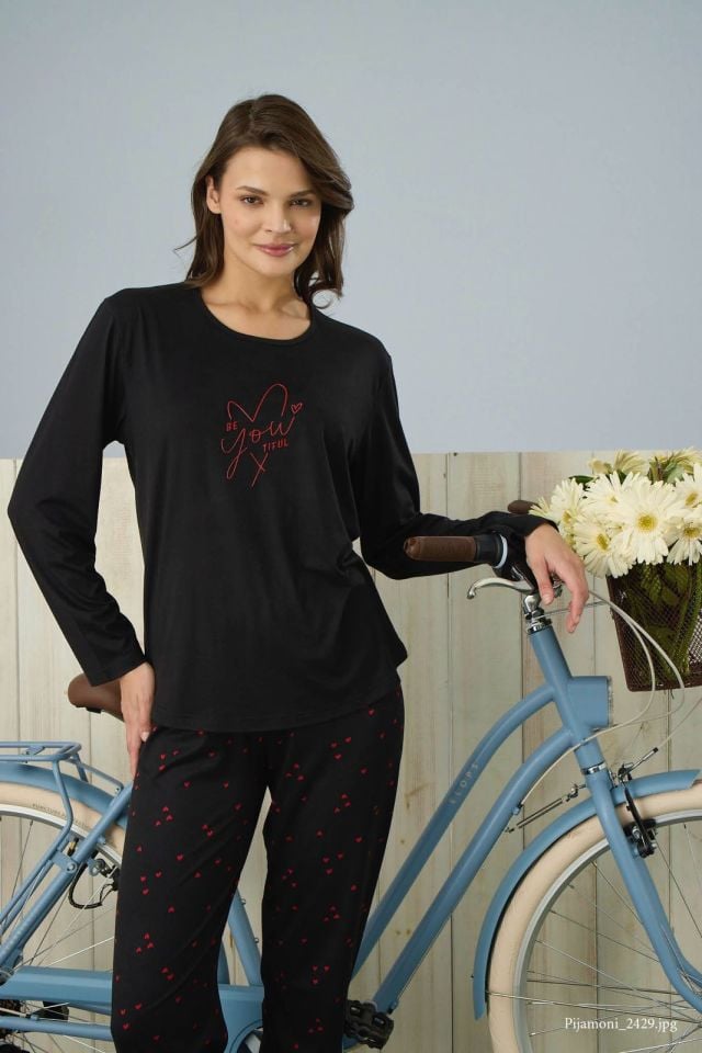 Pijamoni 7600 Bayan Pijama Takımı