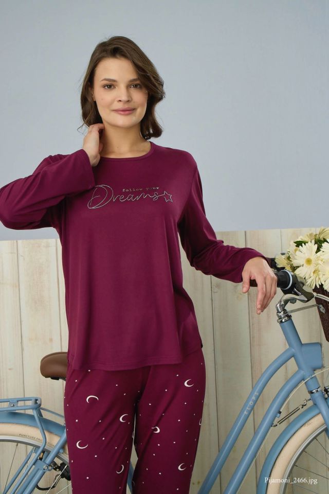 Pijamoni 7600 Bayan Pijama Takımı