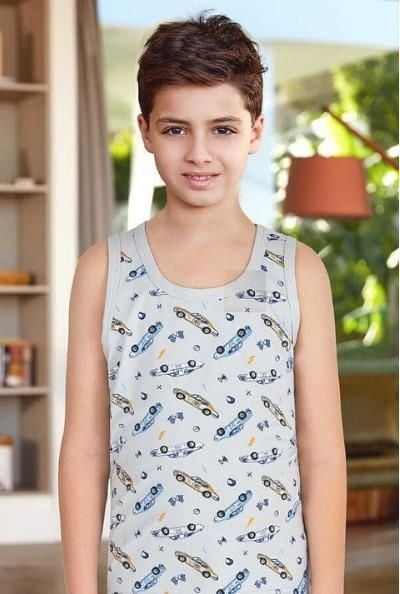 Berrak 5427 Çocuk 2Li Desenli Atlet
