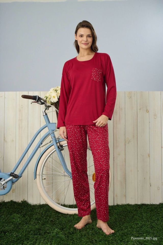 Pijamoni 7575 Bayan Pijama Takımı