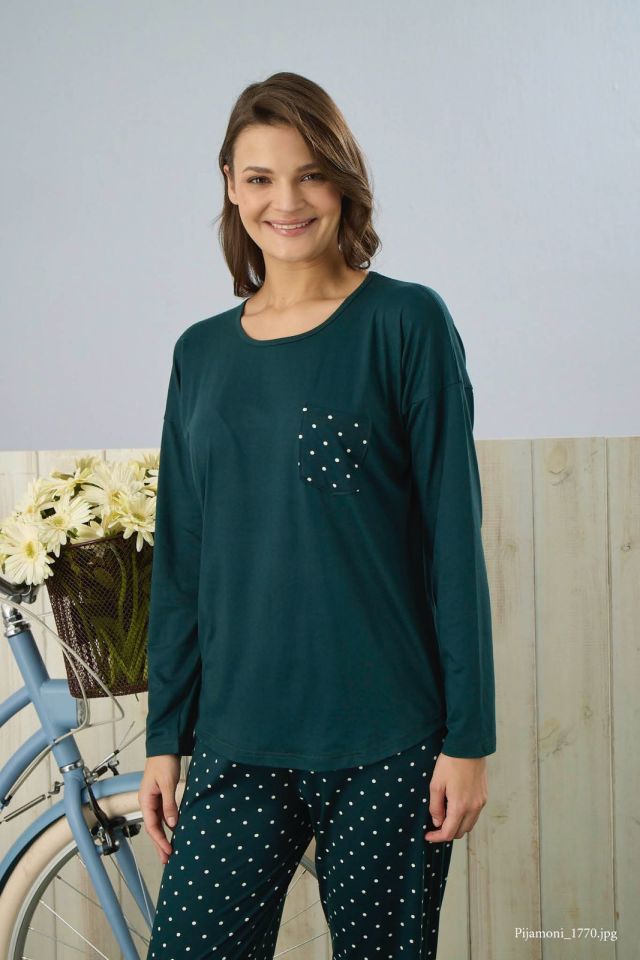 Pijamoni 7575 Bayan Pijama Takımı