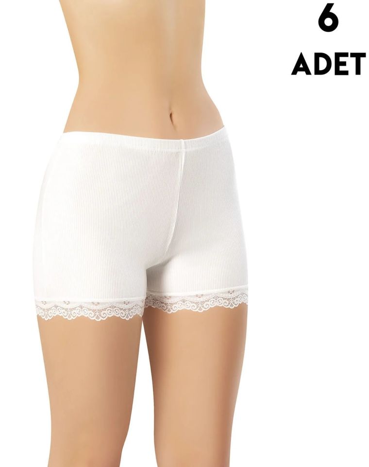 Kota 5022 Kaşkose Pacalı Dantelli Şortlu