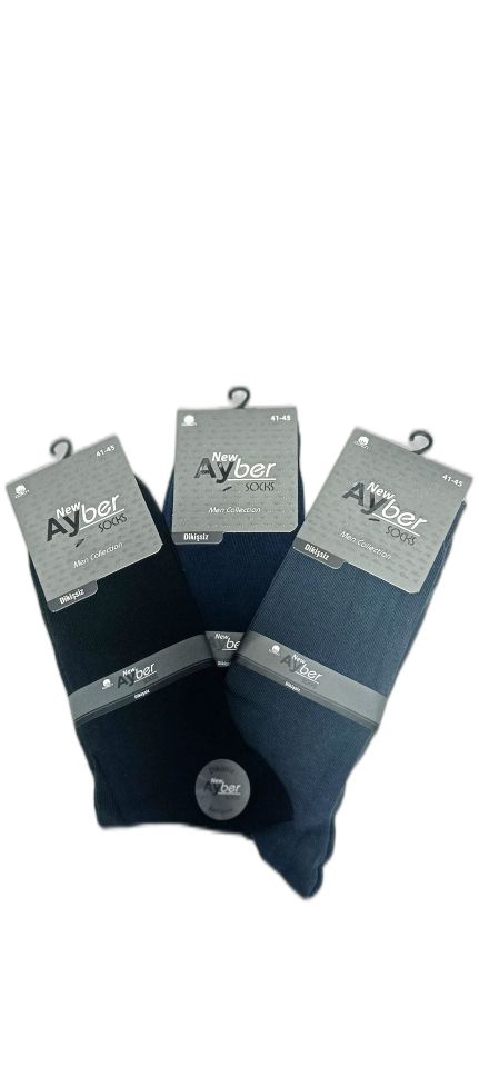 AYBER 8051 ERKEK DİKİŞSİZ PENYE ÇORAP