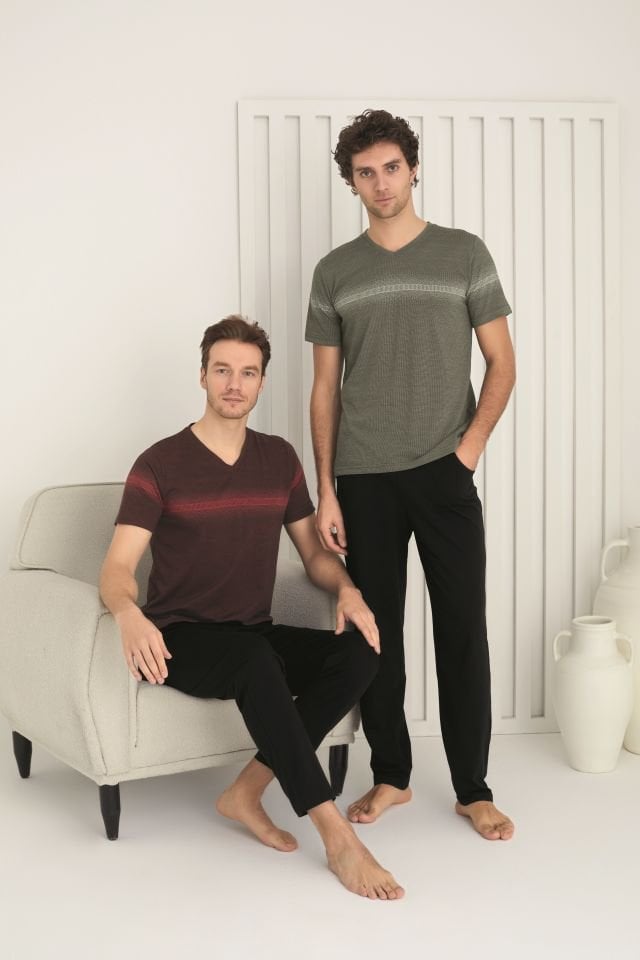 Elite Point 1518 Erkek Kısa Kol Pijama Takımı