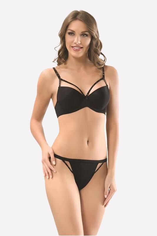 Nbb 4011 Taşlı Sütyen Külot Takım