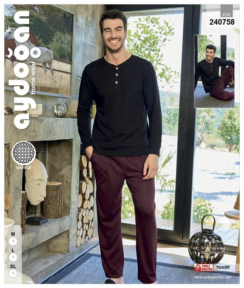 Aydoğan 240758 Erkek Pijama Takım
