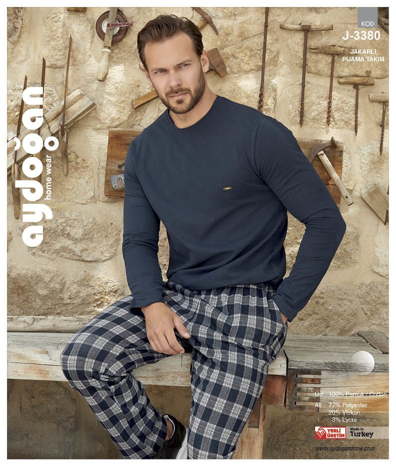 Aydoğan 3380 Erkek Pijama Takım