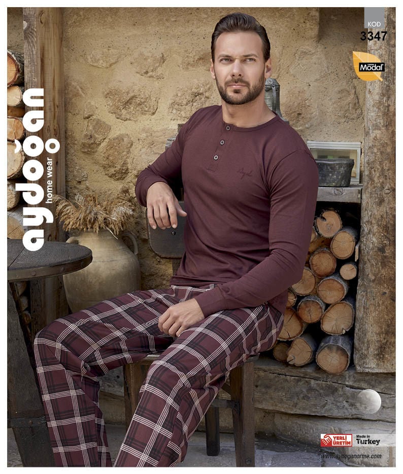 Aydoğan 3347 Erkek Pijama Takım