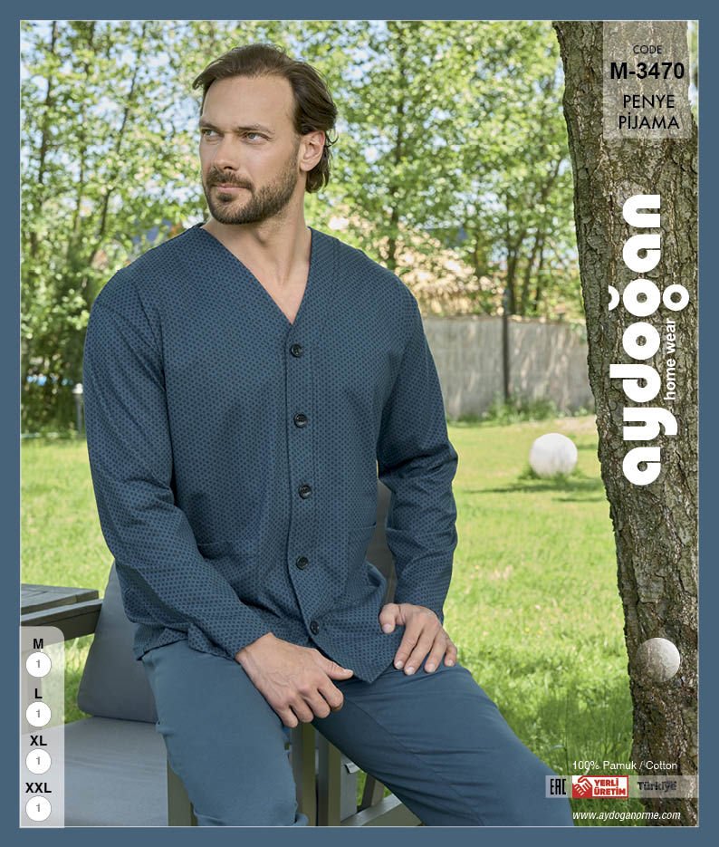Aydoğan 3470 Erkek Pijama Takım