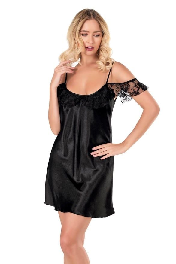 Primoda 8140 Saten Gecelik