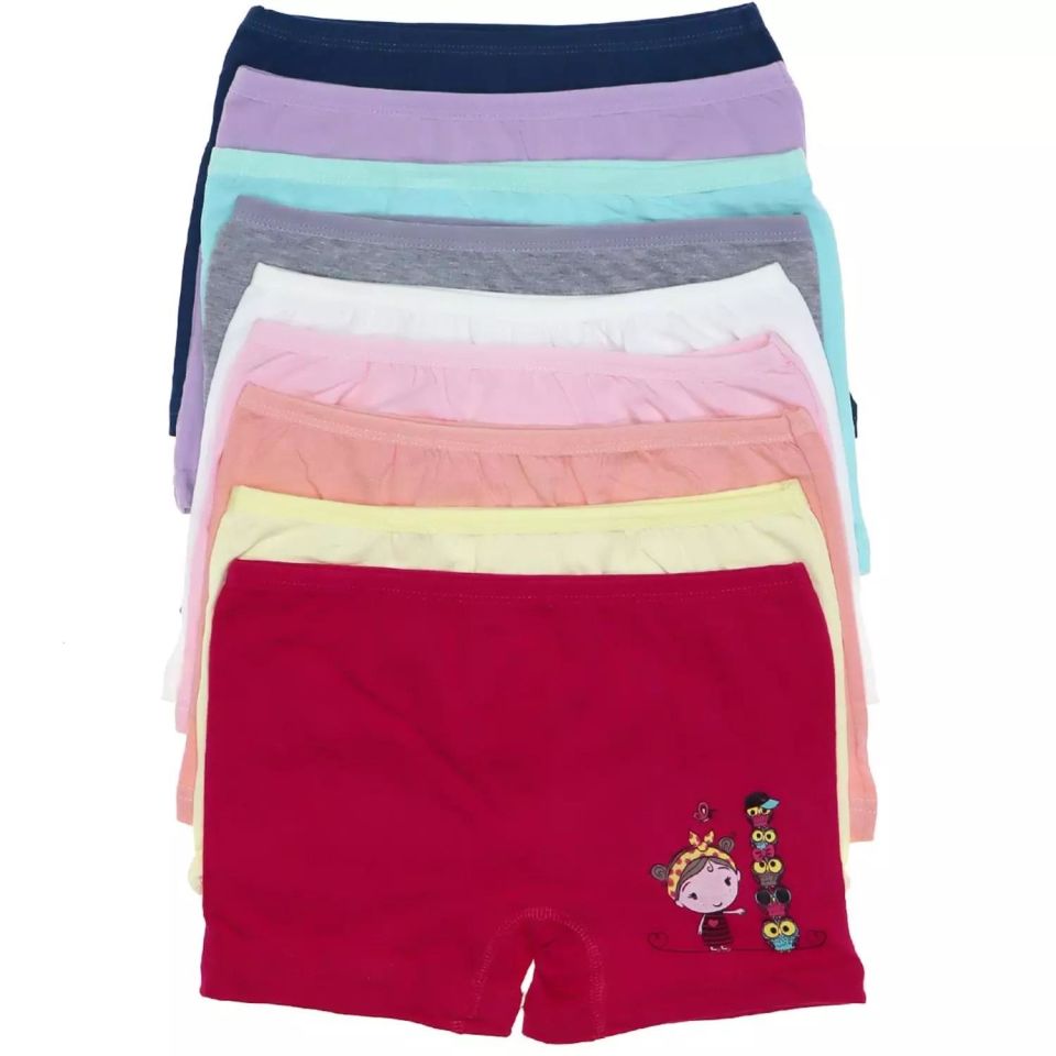 KOTA 3409 KIZ BASKILI SHORT