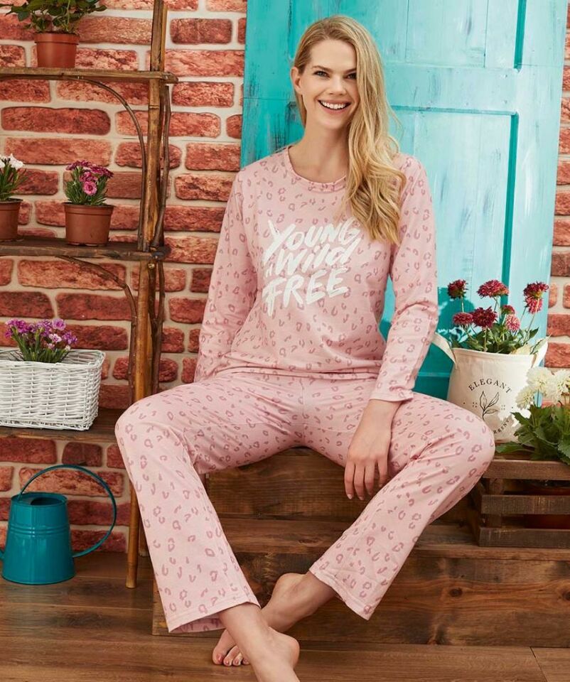 Seamlife Kadın İki İplik Pijama Takımı