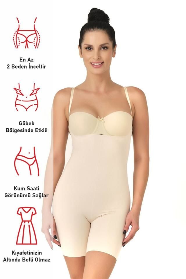 Emay 2758 Lazer Kesim Gögüs Açık Boy Korse