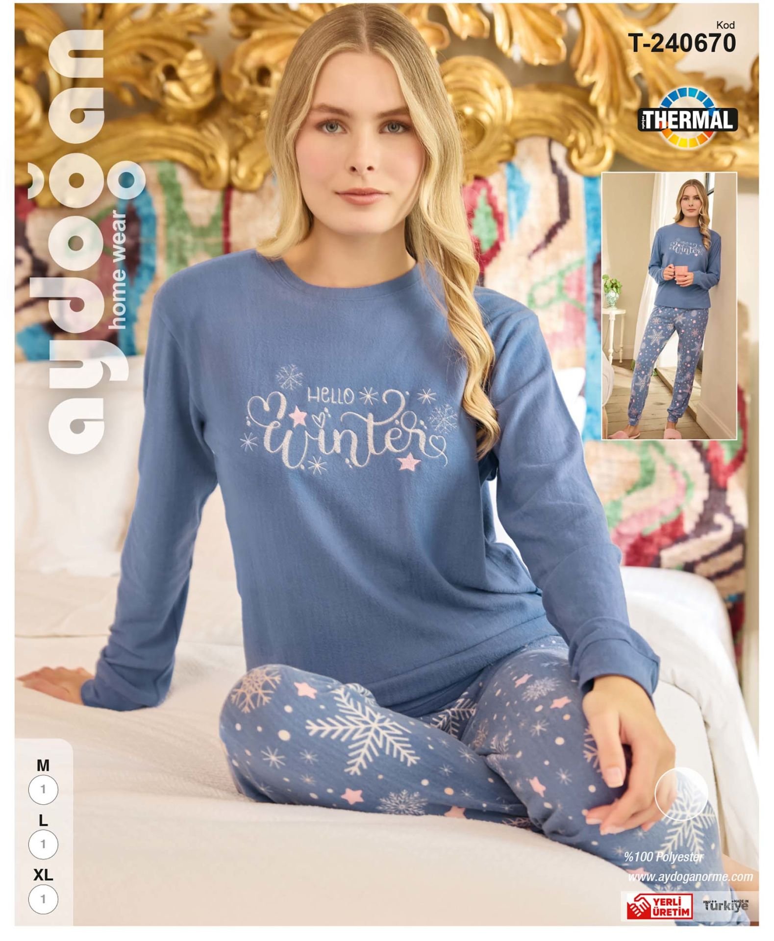 Aydoğan 240670 Bayan Pijama Takım