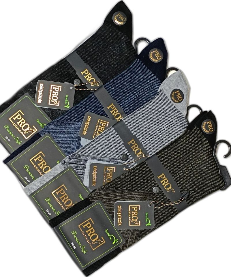 PRO 17041 ERKEK BAMBOO YAZLIK ÇORAP G