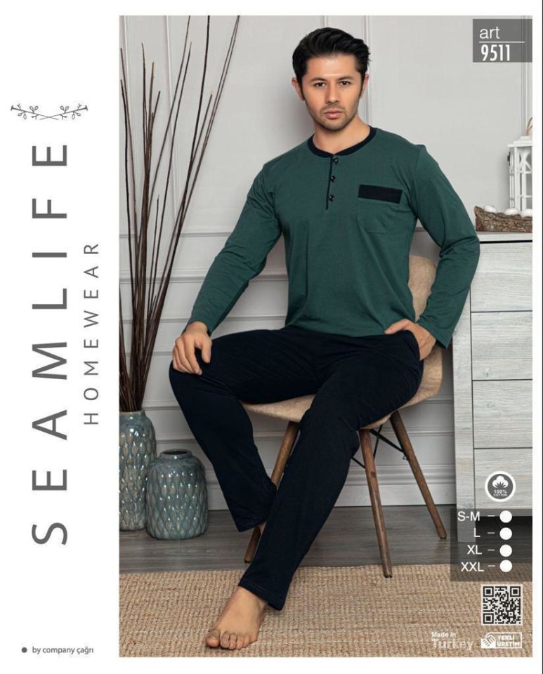 Seamlife Erkek Pijama Takımı